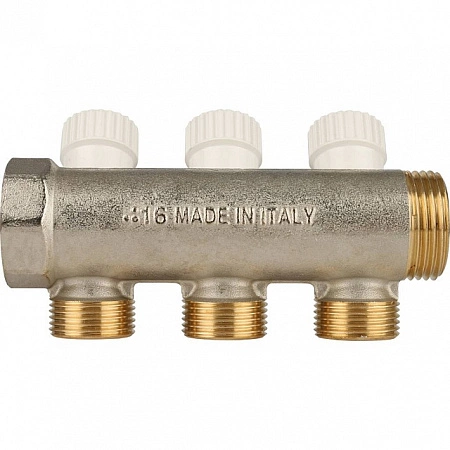 Коллектор распределительный STOUT 1, 3 отвода 3/4 ЕК SMB 6851 013403