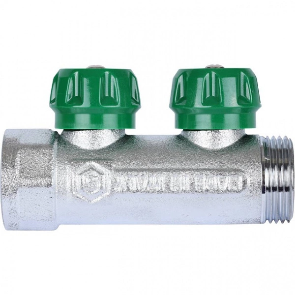 Коллектор регулирующий STOUT 1 , 2 отвода 1/2 SMB-6850-011202