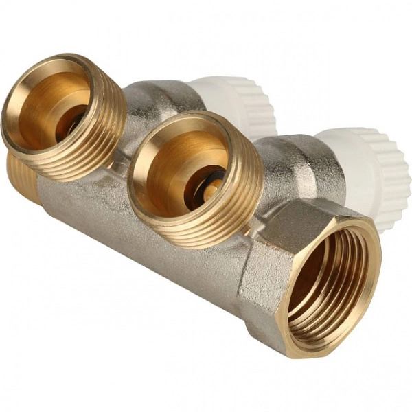 Коллектор распределительный STOUT 3/4 , 2 отвода 3/4 ЕК SMB 6851 343402