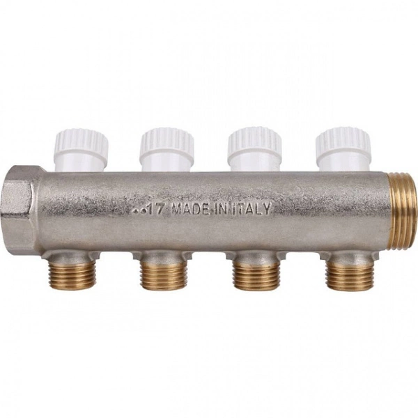 Коллектор распределительный STOUT 1 , 4 отвода 1/2 SMB 6851 011204