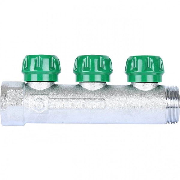 Коллектор регулирующий STOUT 1 , 3 отвода 3/4 ЕК SMB-6850-013403