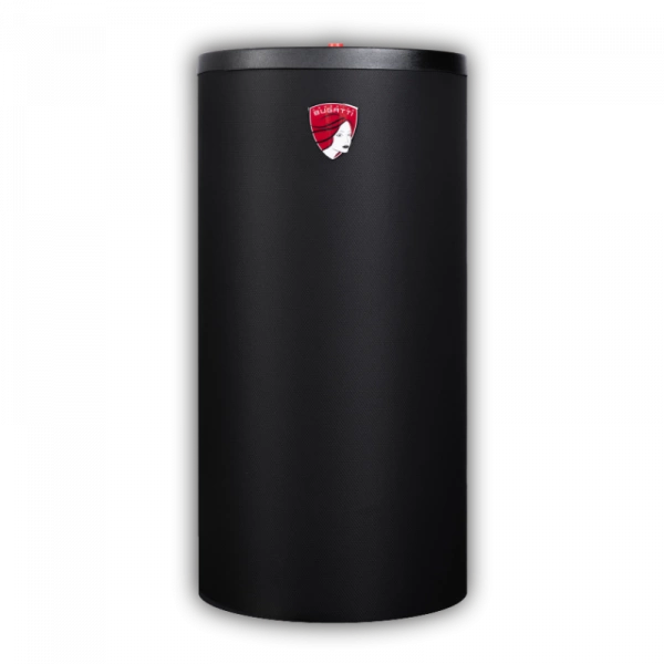 Бойлер косвенного нагрева Federica Bugatti Inox 800 110 литров чёрный с анодом (бак в водяной рубашке)