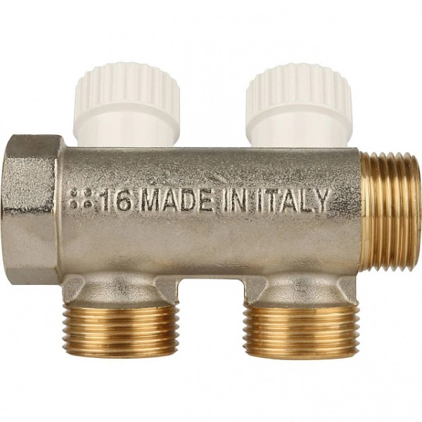 Коллектор распределительный STOUT 3/4 , 2 отвода 3/4 ЕК SMB 6851 343402