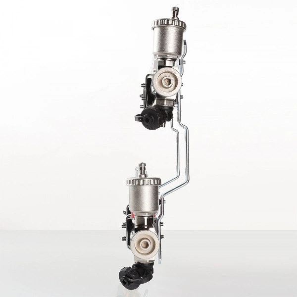 Коллекторная группа латунь с расходомерами Valtec, 1" х евроконус 3/4" Коллекторная группа латунь с расходомерами Valtec, 1" х евроконус 3/4"