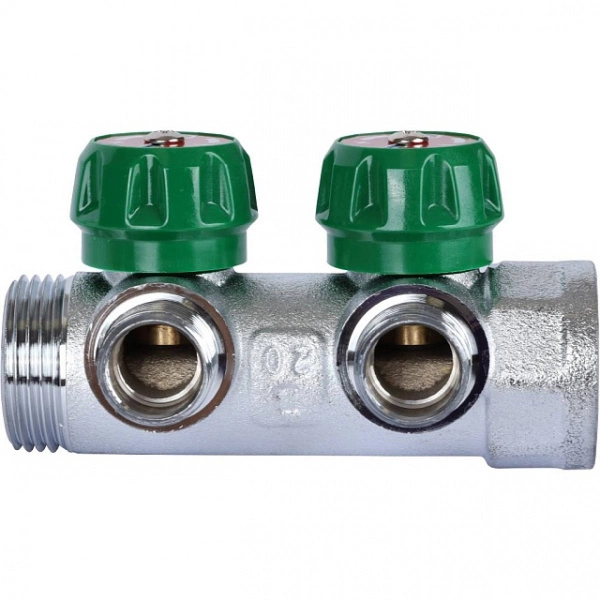 Коллектор регулирующий STOUT 1 , 2 отвода 1/2 SMB-6850-011202