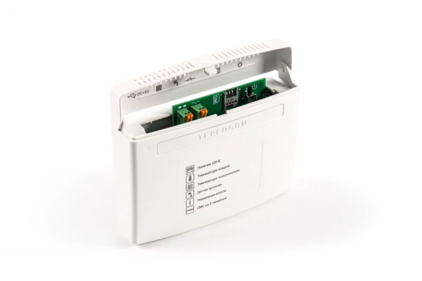 Теплоинформатор TEPLOCOM GSM, контроль сети 220В, температуры, встроенная АКБ 333