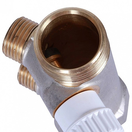 Коллектор распределительный STOUT 1 , 2 отвода 1/2 плоское уплотнение SMB 6852 011202