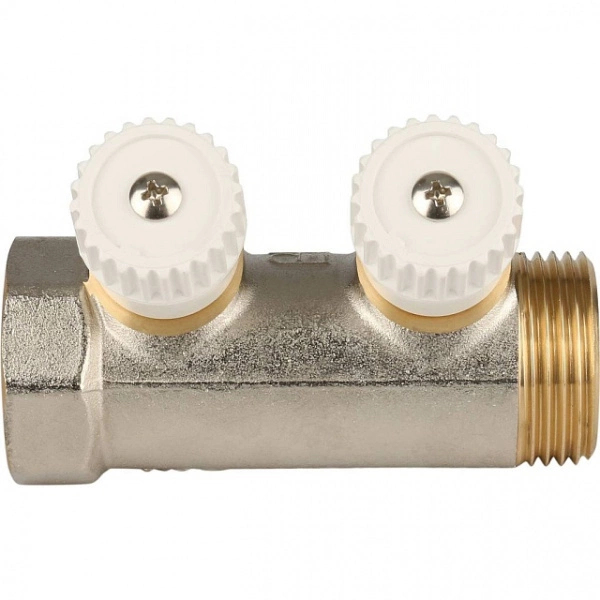 Коллектор распределительный STOUT 1, 2 отвода 3/4 ЕК SMB 6851 013402