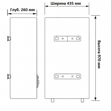 Водонагреватель ELECTROLUX Gladius 2.0 EWH 50 Grafit НС-1439700