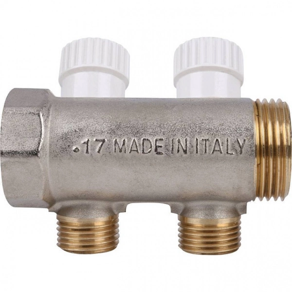 Коллектор распределительный STOUT 1 , 2 отвода 1/2 SMB 6851 011202