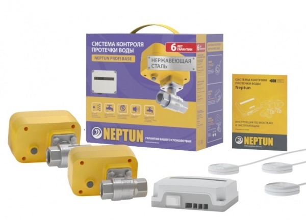 Neptun Profi Base 1/2 Система контроля от протечек воды 2205737 Neptun Profi Base 1/2 Система контроля от протечек воды 2205737