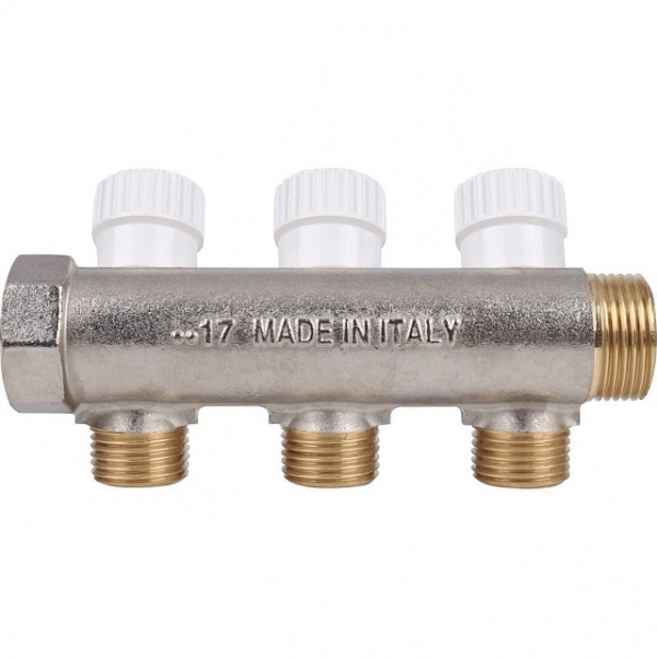 Коллектор распределительный STOUT 3/4 , 3 отвода 1/2 SMB 6851 341203